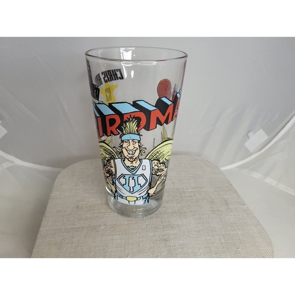 Beer Pint Glass Chris Anderson Is The Birdman #11 Glass Arby's 6.5" T - Picture 1 of 7